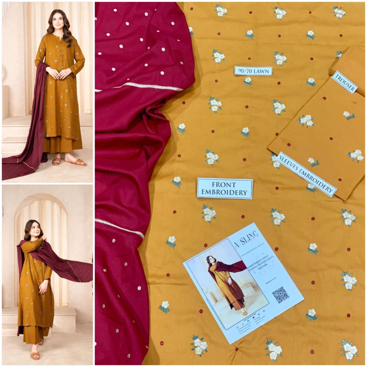 AIRJET 90/70 LAWN EMBROIDERED