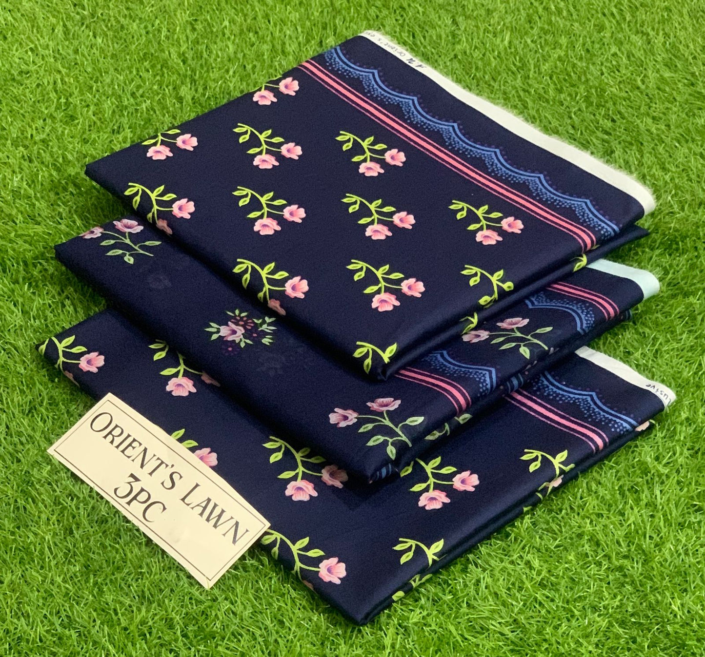 Printed 3pc Fabric Lawn