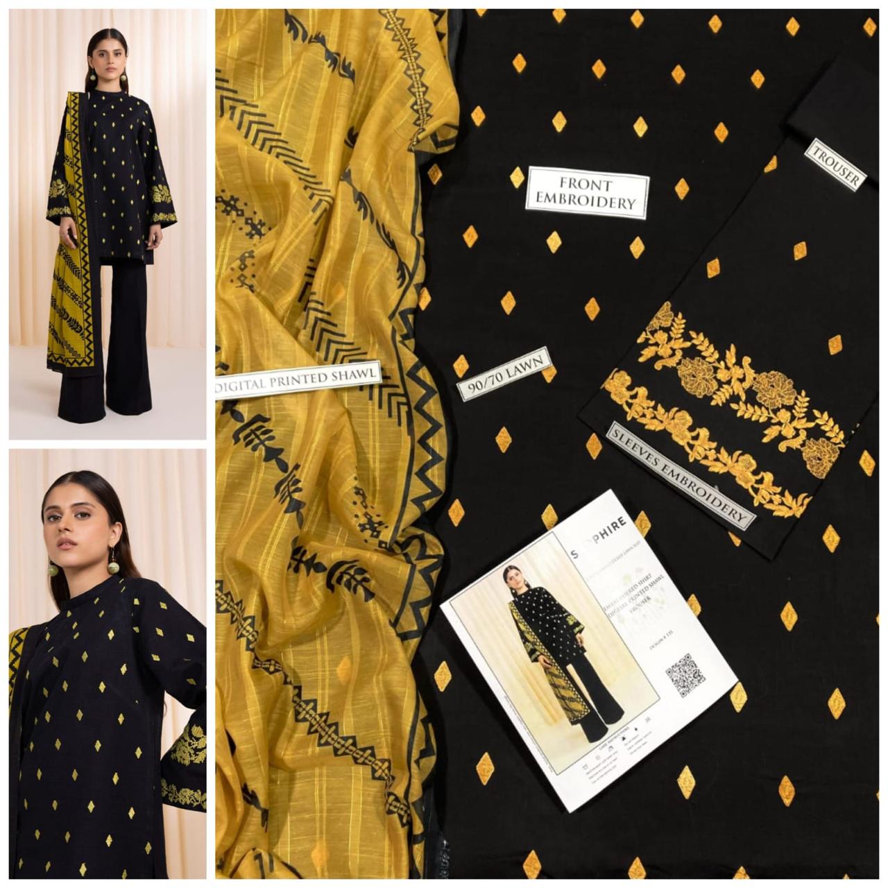 AIRJET 90/70 LAWN EMBROIDERED