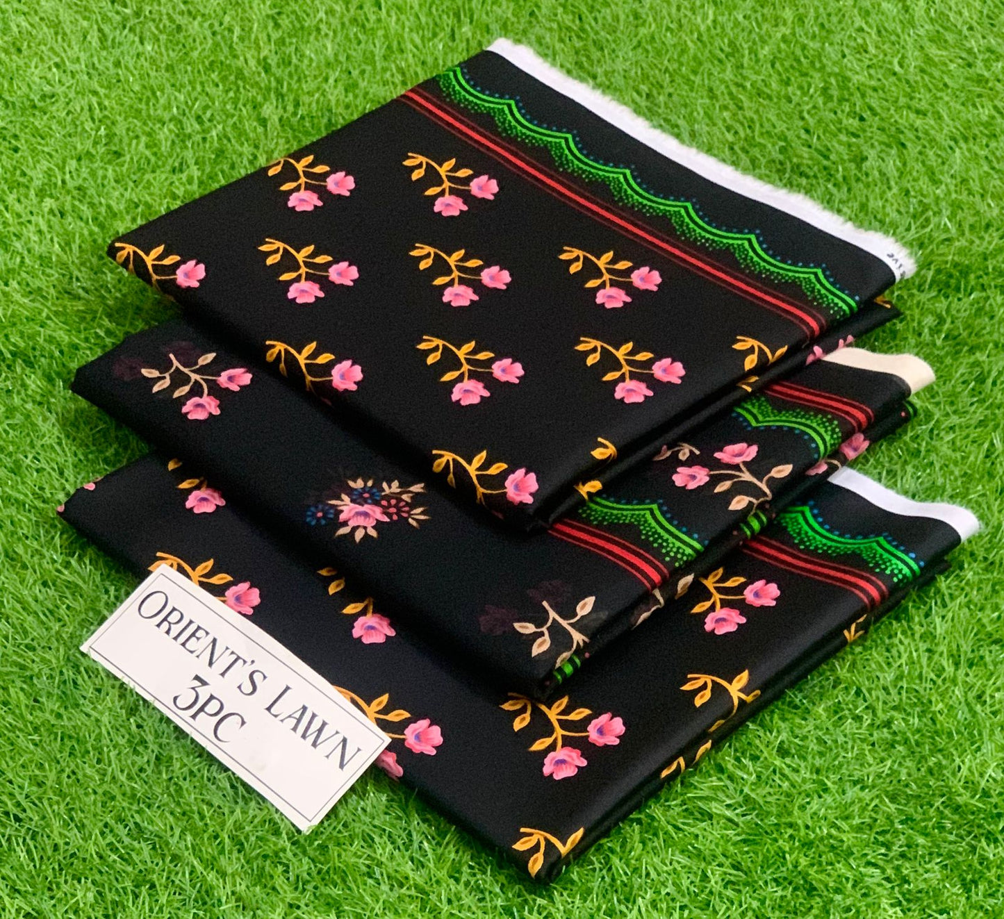 Printed 3pc Fabric Lawn