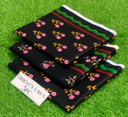 Printed 3pc Fabric Lawn