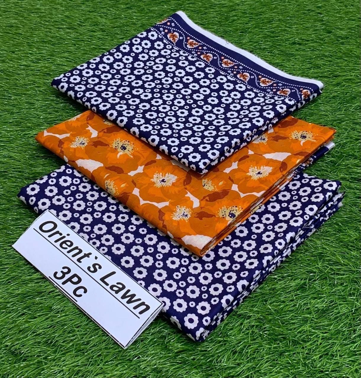 Printed 3pc Fabric Lawn