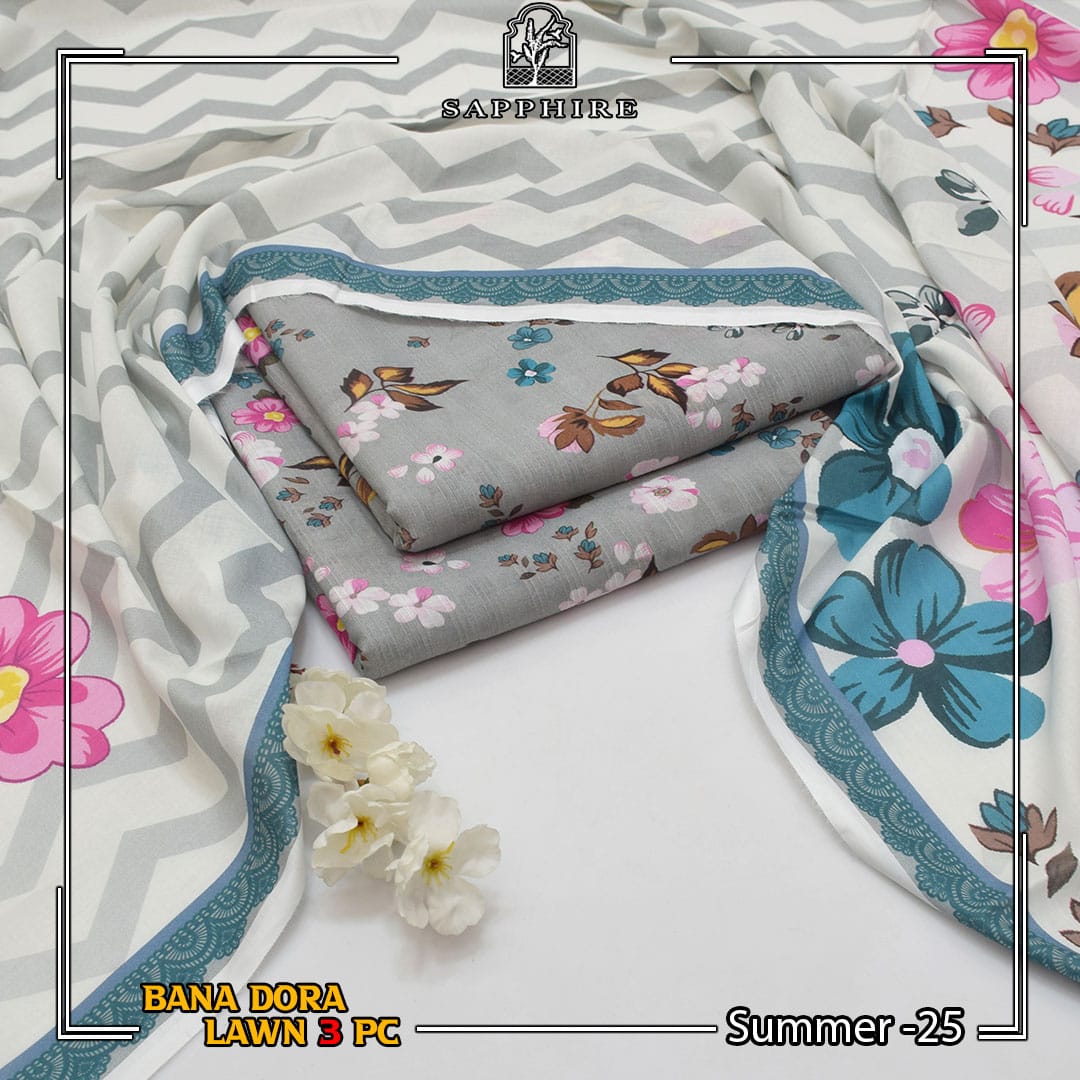 BANA DORA LAWN 3PC