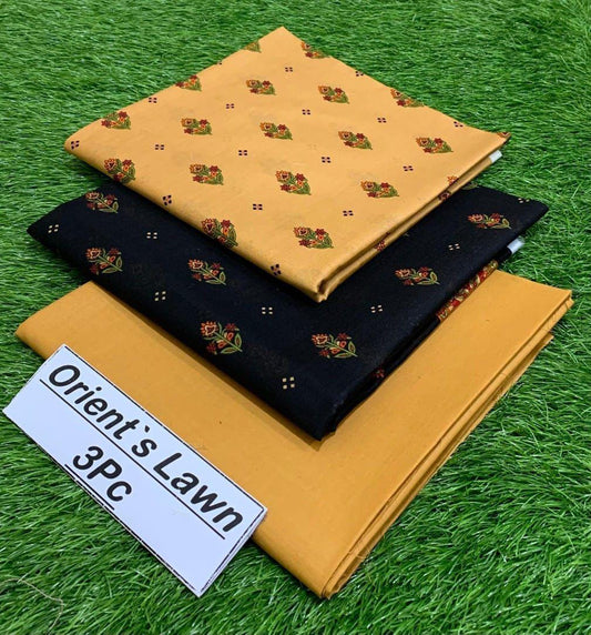 Printed 3pc Fabric Lawn