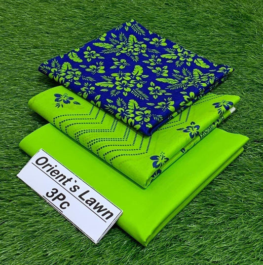 Printed 3pc Fabric Lawn