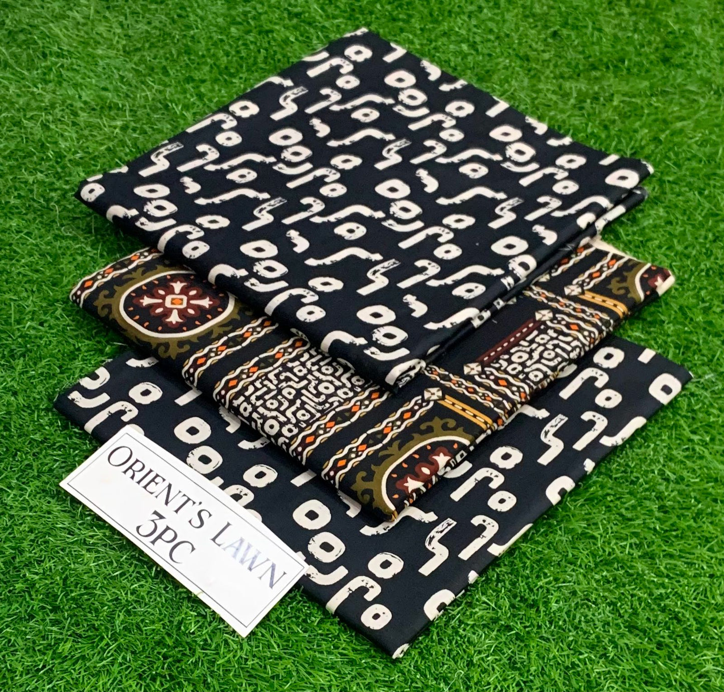 Printed 3pc Fabric Lawn