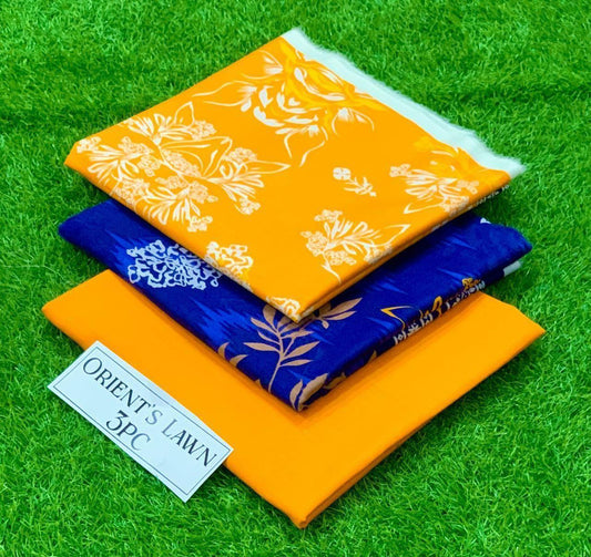Printed 3pc Fabric Lawn