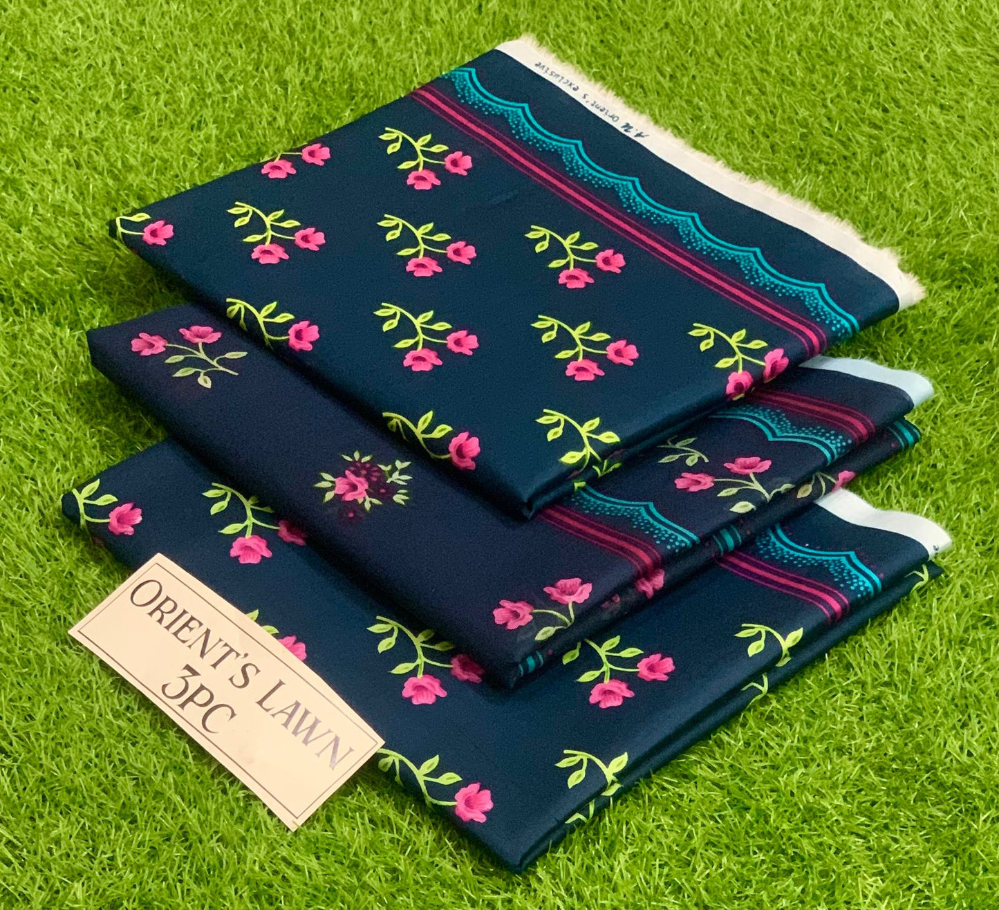 Printed 3pc Fabric Lawn