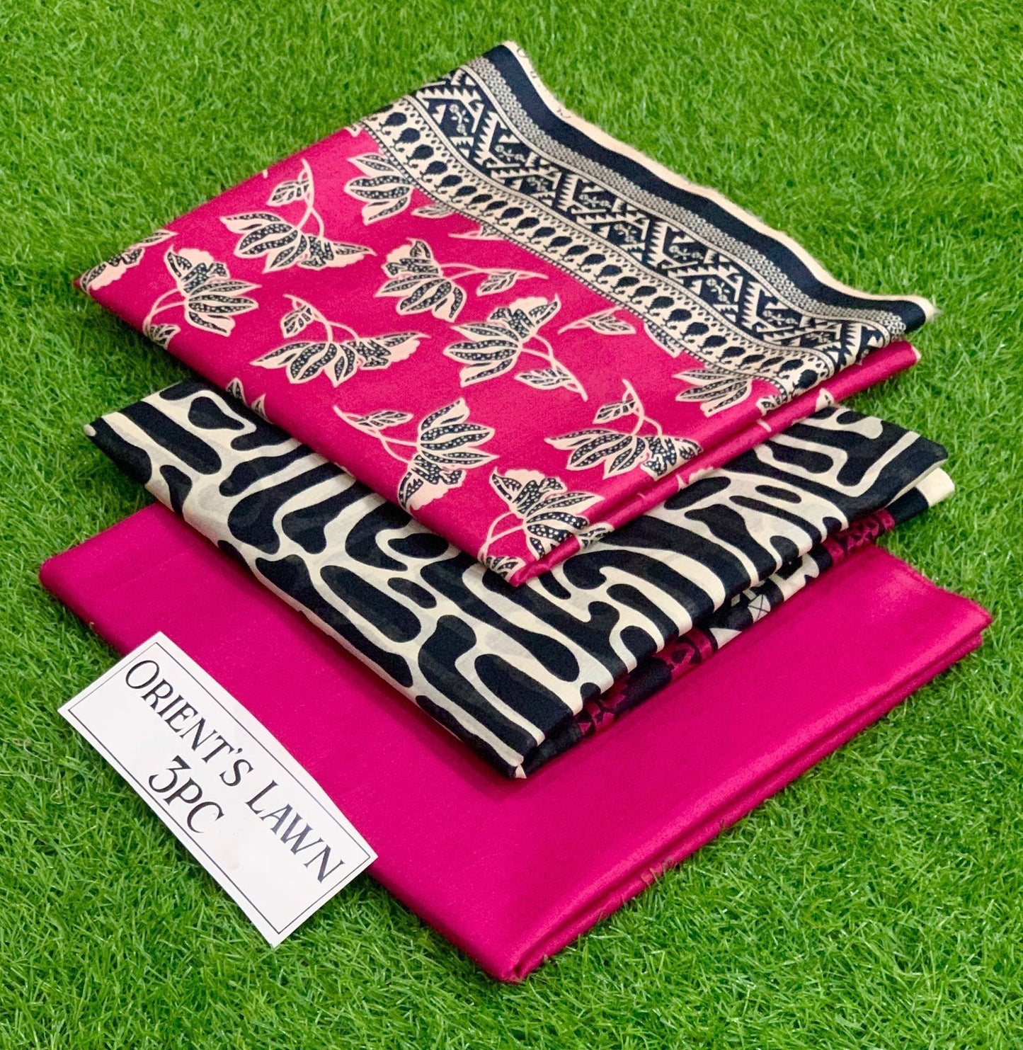 Printed 3pc Fabric Lawn