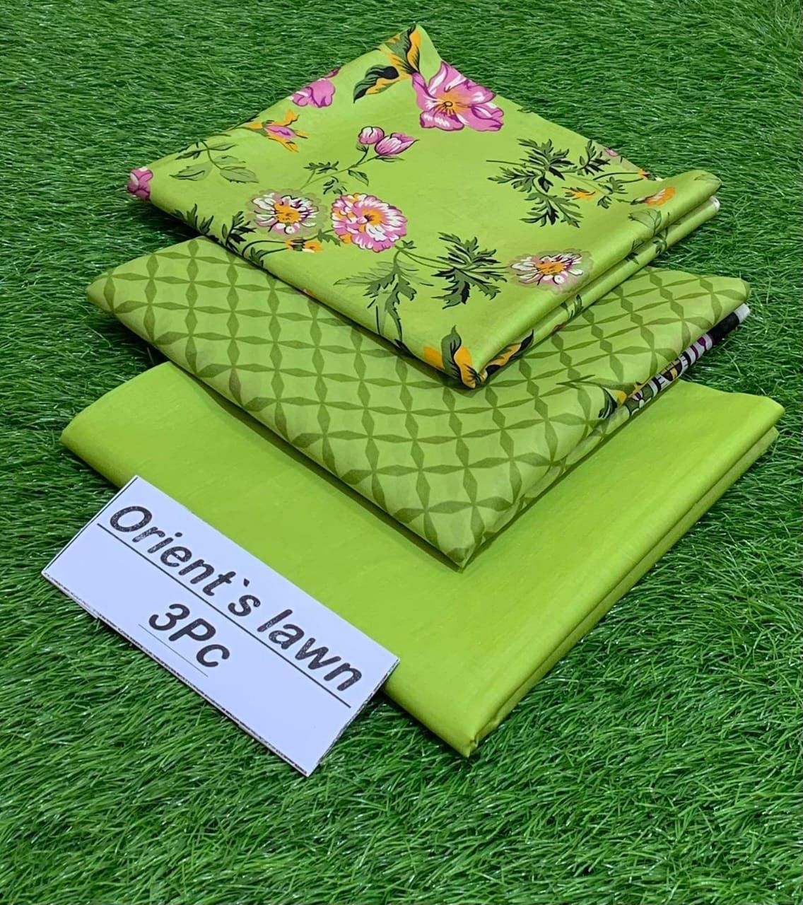 Printed 3pc Fabric Lawn