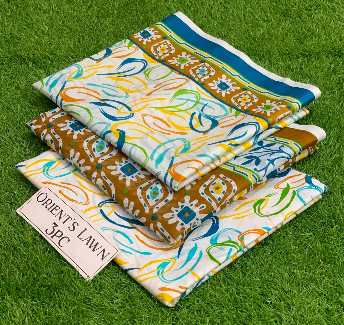 Printed 3pc Fabric Lawn